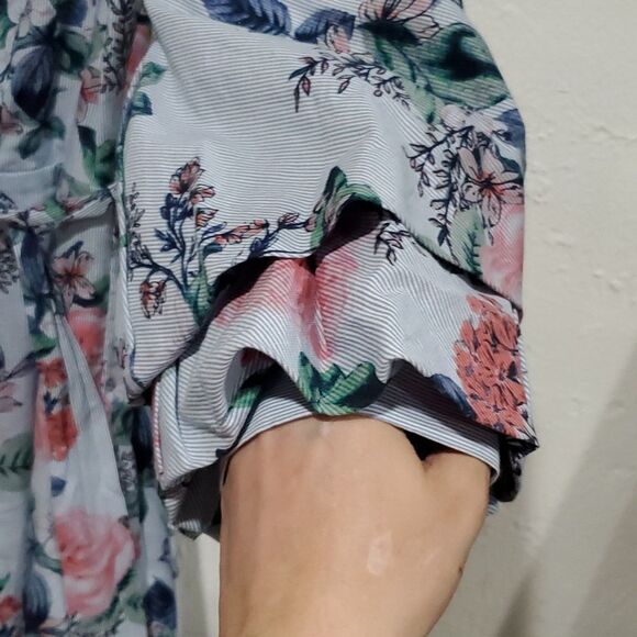 Ivanka Trump Floral Wrap Dress Size 6 - Picture 5 of 14